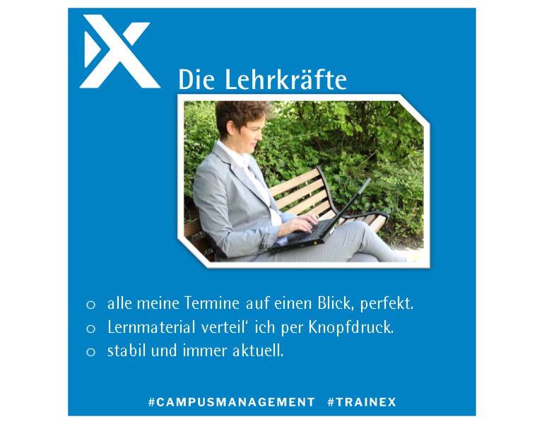 Kundenstimme Lehrkraft, Campus Management System TraiNex